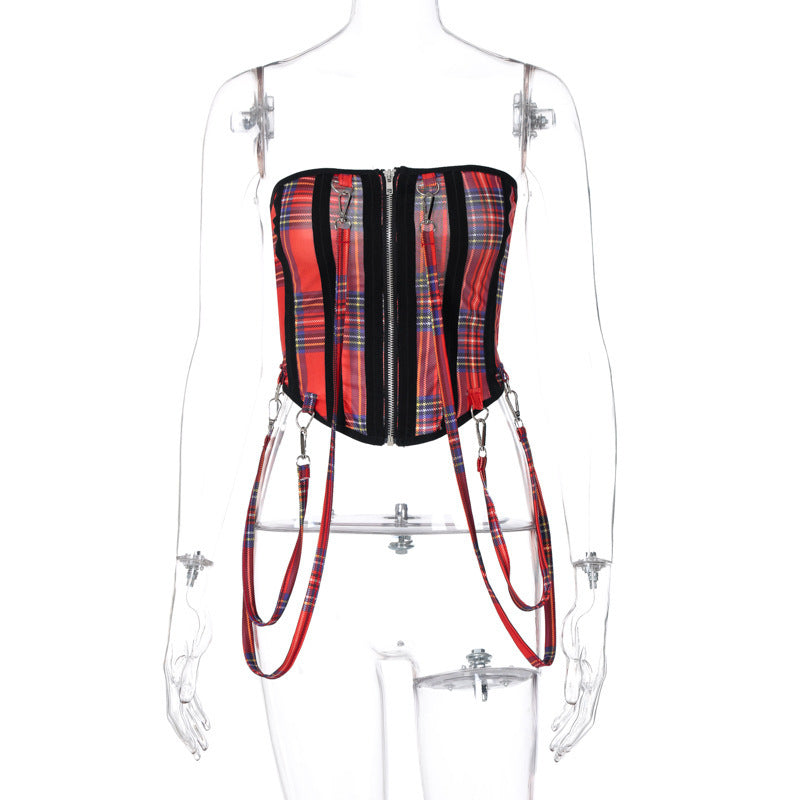 Camouflage all-match Sculpting Girdle Wrap Breast Women