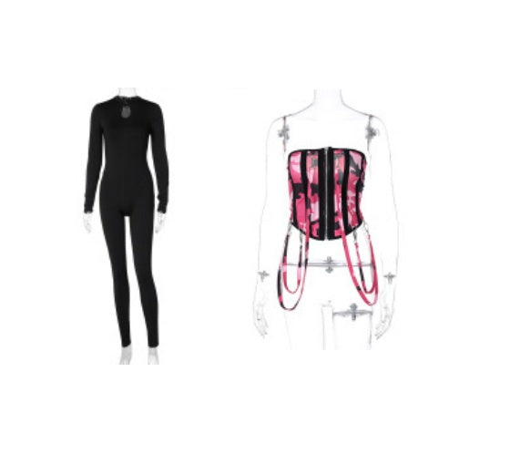 Camouflage all-match Sculpting Girdle Wrap Breast Women