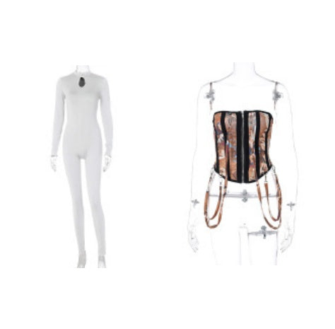 Camouflage all-match Sculpting Girdle Wrap Breast Women