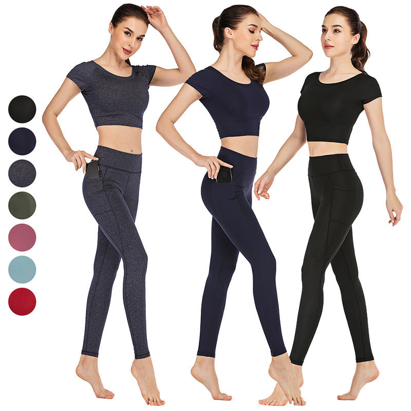 Pocket yoga suit