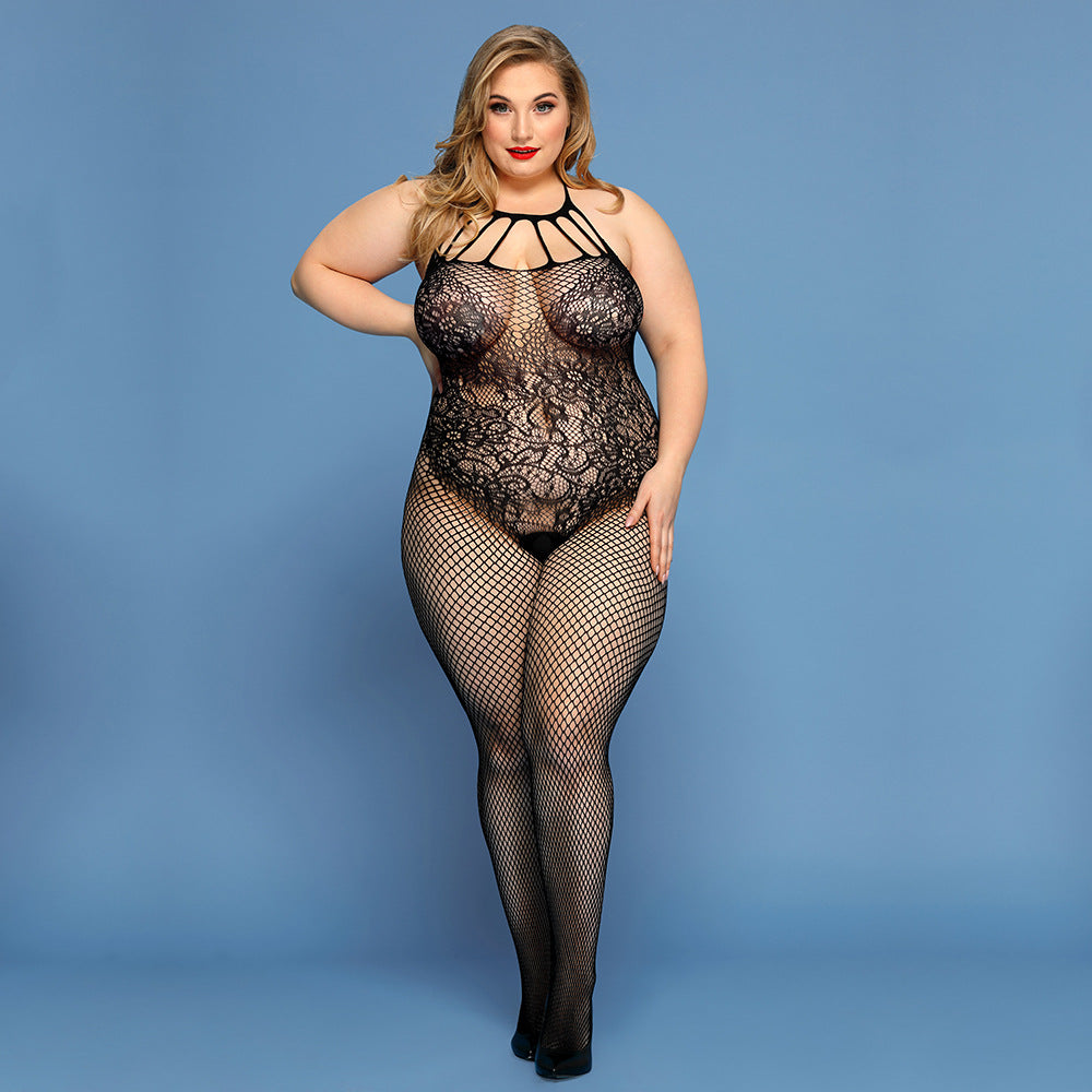 Sexy Net Plus Size Lingerie