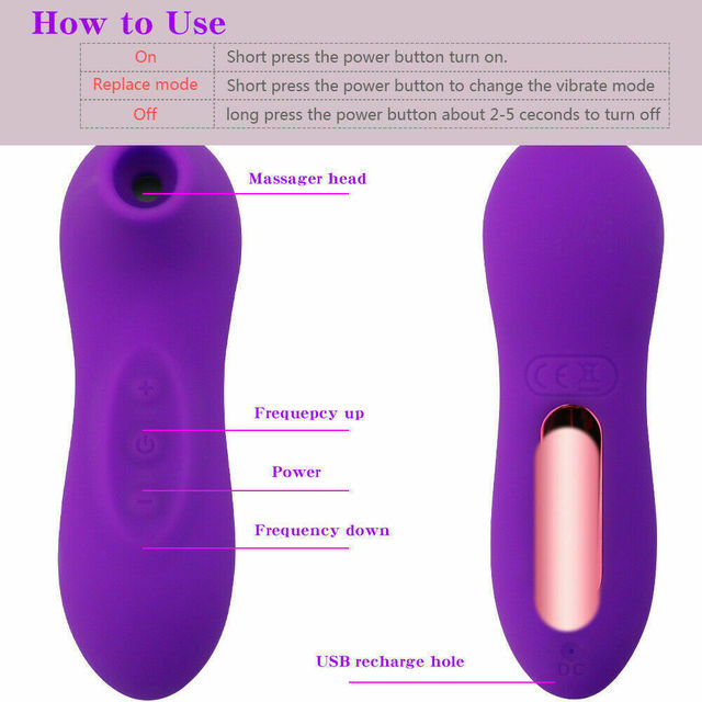Sucking Vibrator - Waterproof
