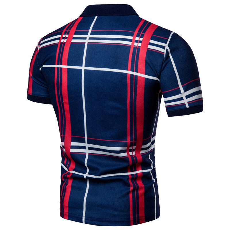 Mens Polo Shirt 2021 Summer Fashion Classic Casual Top