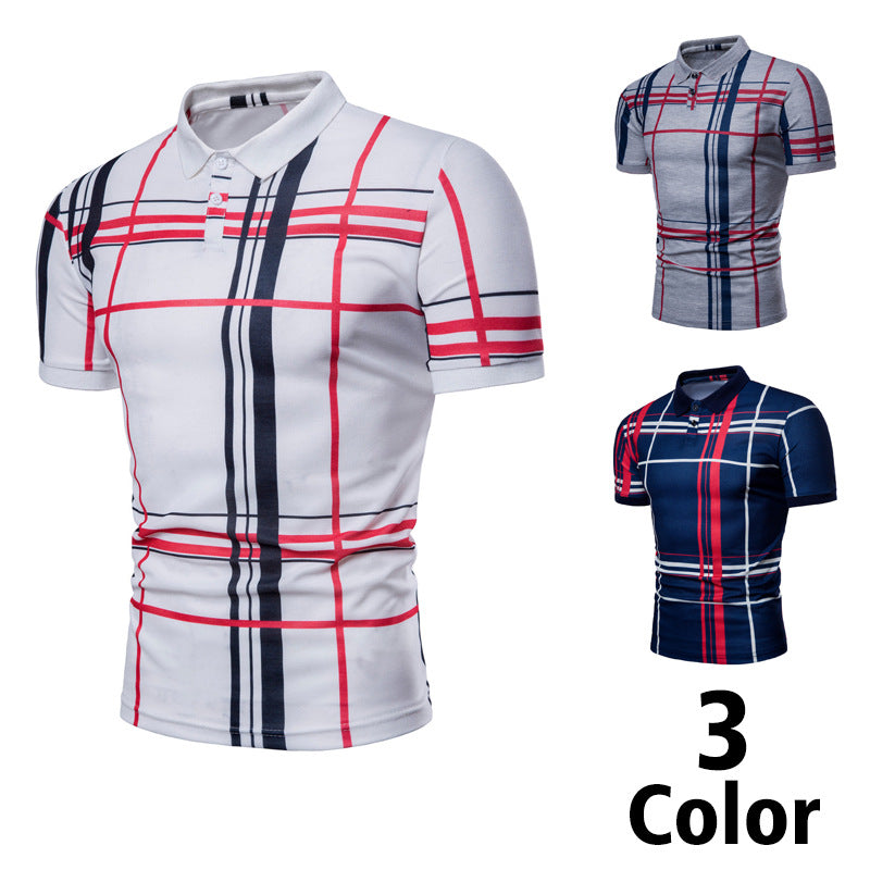 Mens Polo Shirt 2021 Summer Fashion Classic Casual Top