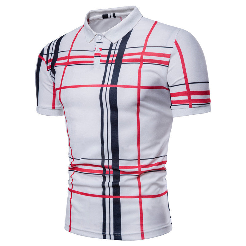 Mens Polo Shirt 2021 Summer Fashion Classic Casual Top