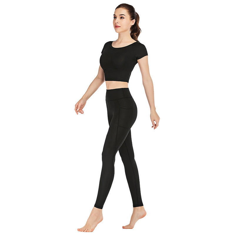 Pocket yoga suit