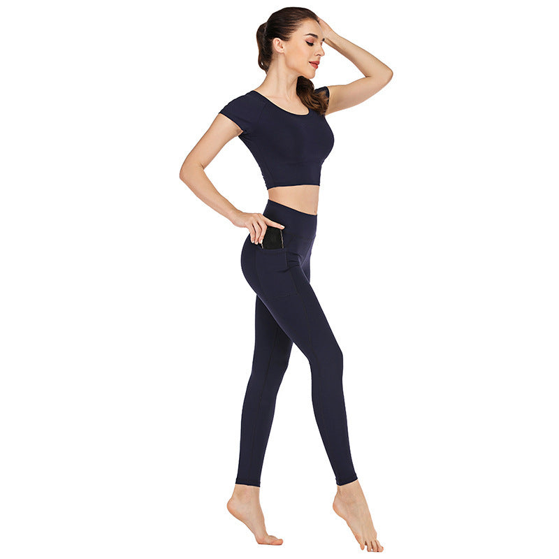 Pocket yoga suit