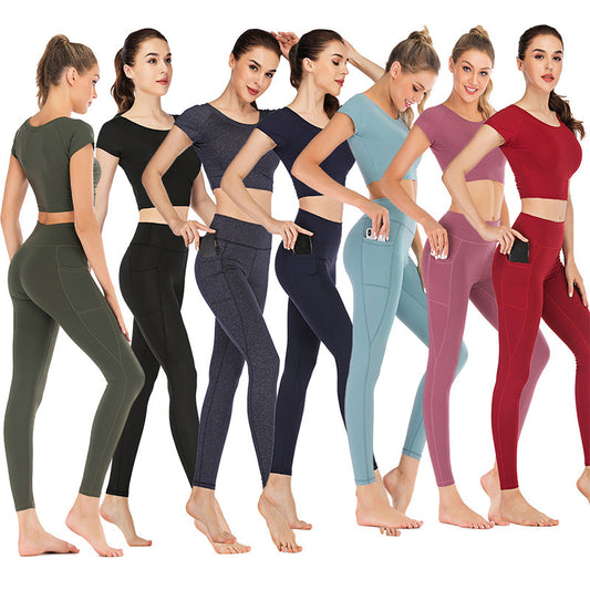 Pocket yoga suit