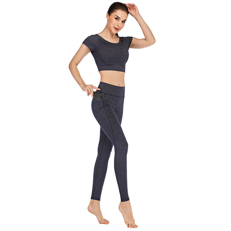 Pocket yoga suit
